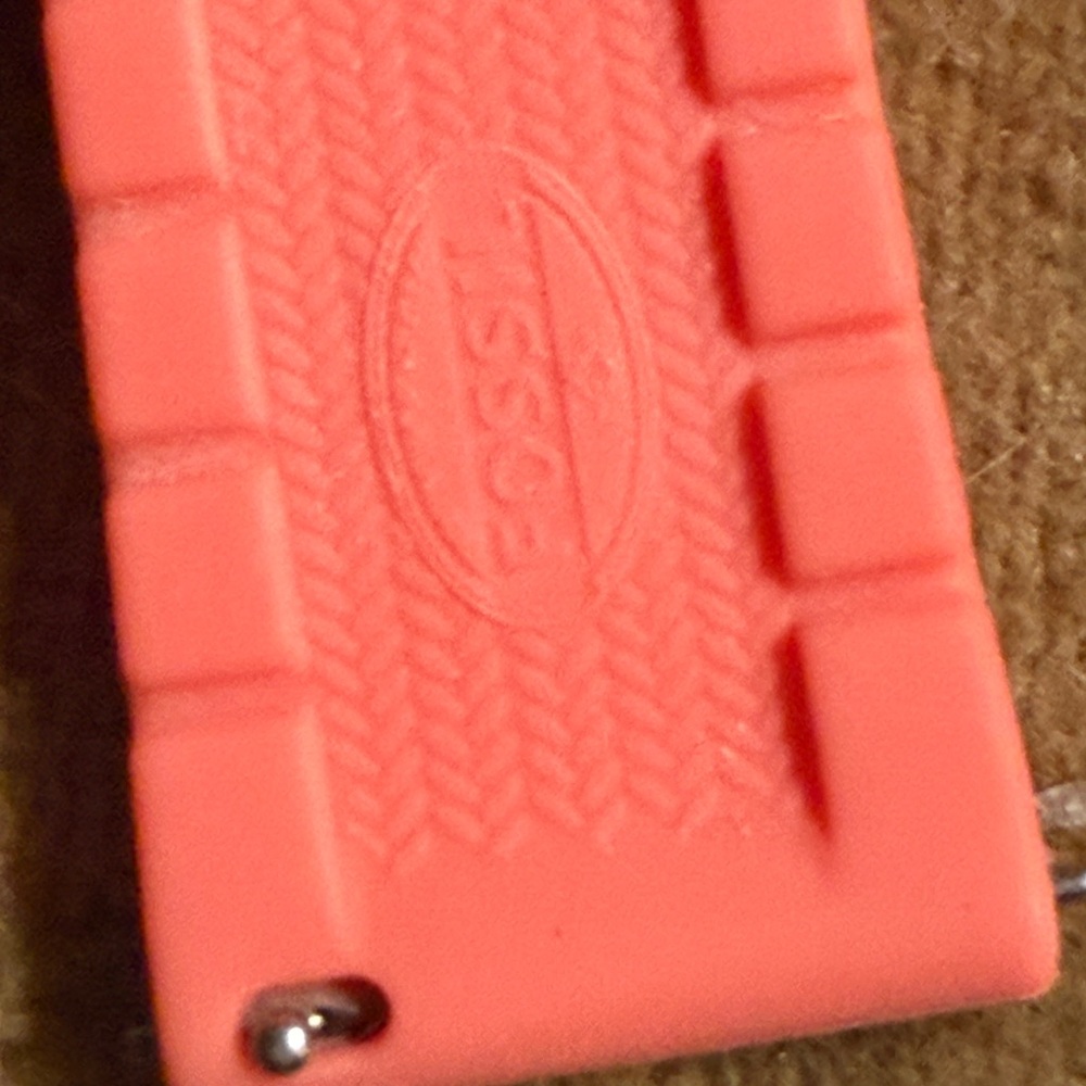 FOSSIL SILICONE WATCH STRAP/BAND - Picture 5 of 10
